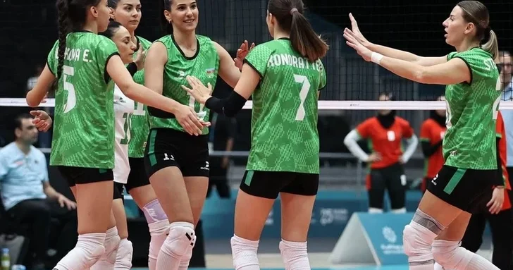 Сборная Азербайджана по волейболу одержала победу в четвертой игре Исламиады