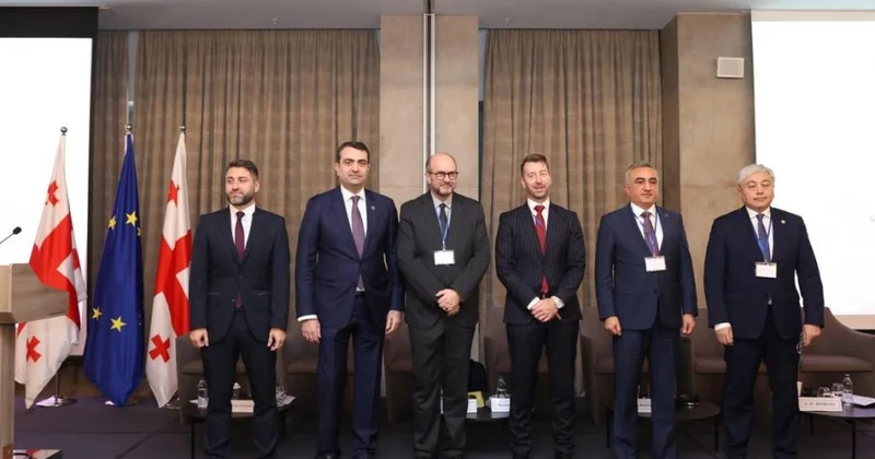 VK nın nümayəndə heyəti Gürcüstanda beynəlxalq təşkilatlarla əməkdaşlığın perspektivlərini müzakirə edib