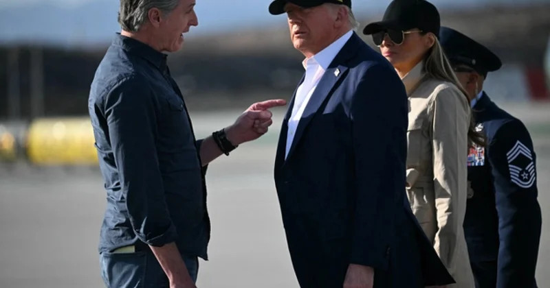 Трамп и губернатор Калифорнии вновь сцепились