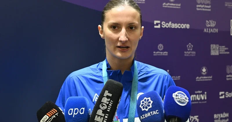 İrina Zaretska: Bayrağımızı zirvələrdə dalğalandırmağa davam edəcəyəm