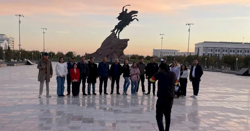 Media nümayəndələrinin Özbəkistana səfəri yekunlaşıb FOTOLAR