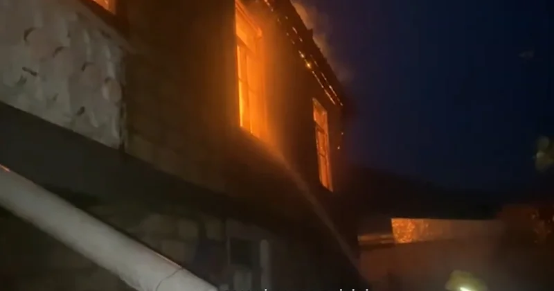 Şamaxıda fərdi yaşayış evində yanğın baş verib