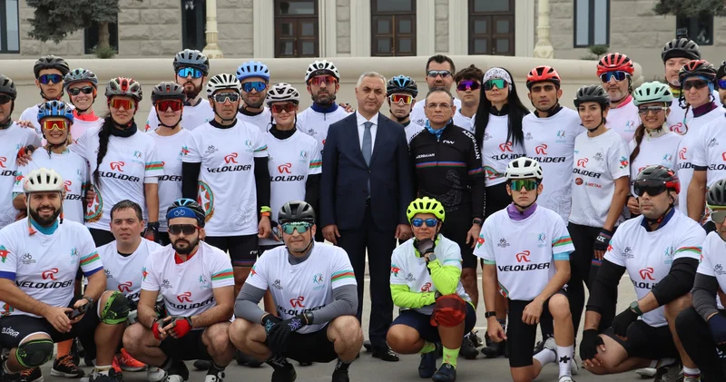 “ Zəfərin izi ilə” veloyürüşün final mərhələsi Xankəndidə keçirilib FOTO