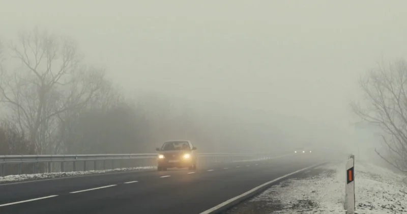 Yollarda görünüş məsafəsi məhdudlaşıb