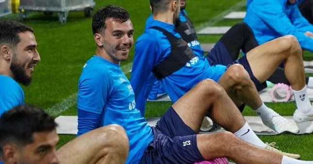 Millimizin İslandiya ilə oyundan öncə son məşqindən Video