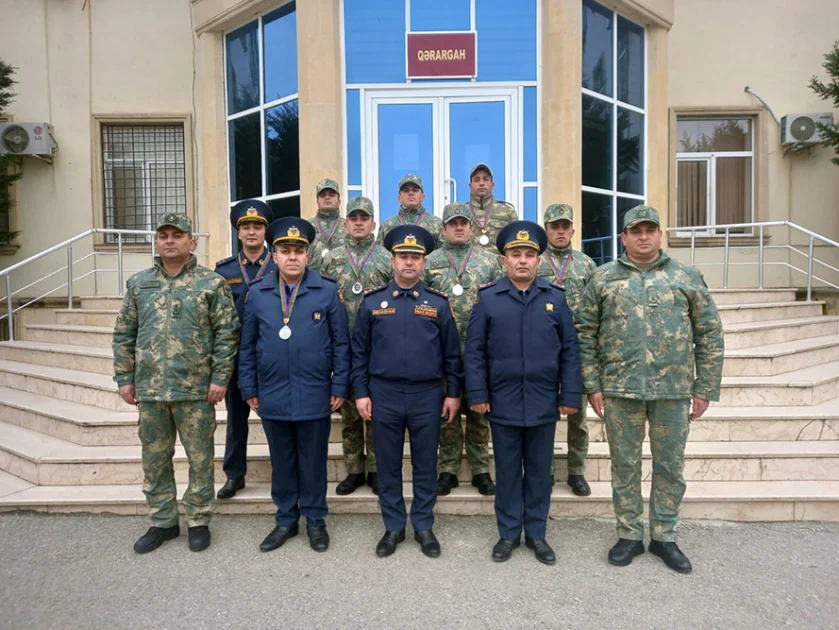 Hərbi Hava Qüvvələrində voleybol üzrə birincilik keçirilib