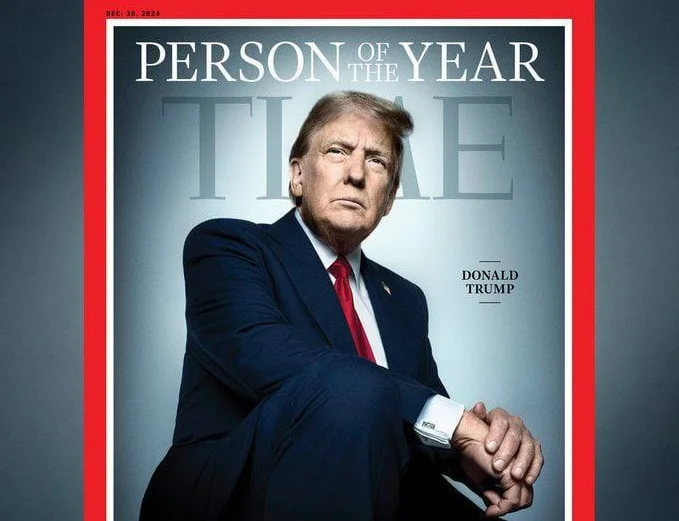 Person of the year по версии Time Дональд Трамп