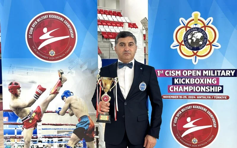 Azərbaycanlı hakim Best referee ring ünvanına yiyələnib