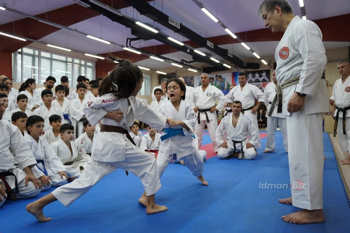 Məşhur karate ustası Azərbaycanda İdman və Biz