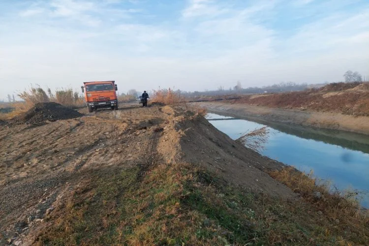 Şirvan kanalının Göyçaydan keçən hissəsi tam bərpa edildi FOTO