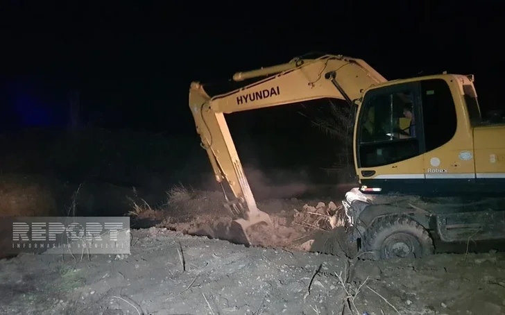 В Гёйчае прорвало Ширванский оросительный канал, вода хлынула в село Новости Азербайджана