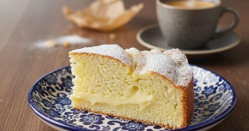 Almalı pudinq keksi