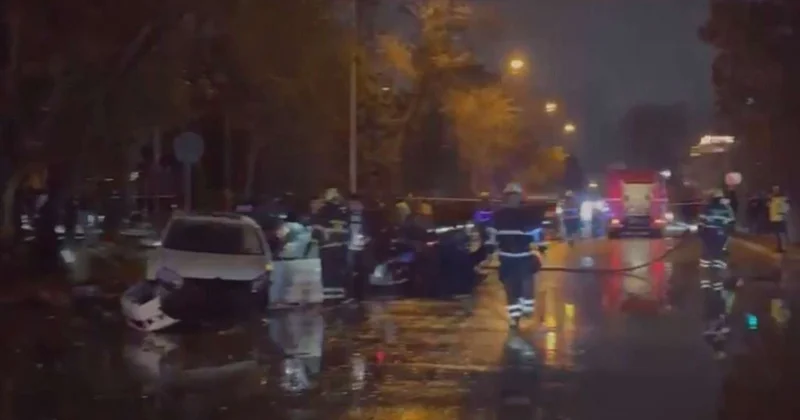 “Volkswagen”lə “Porsche” toqquşdu Qaz borusunda yanğın oldu