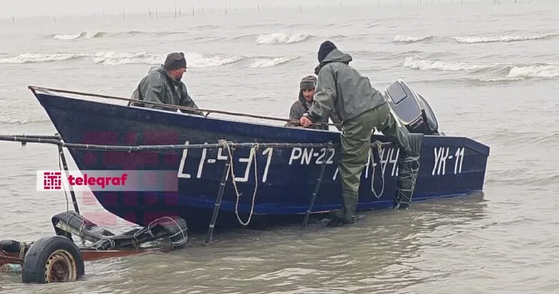 Xəzər geri çəkilir: balıqçıların sayı azalır FOTOLAR