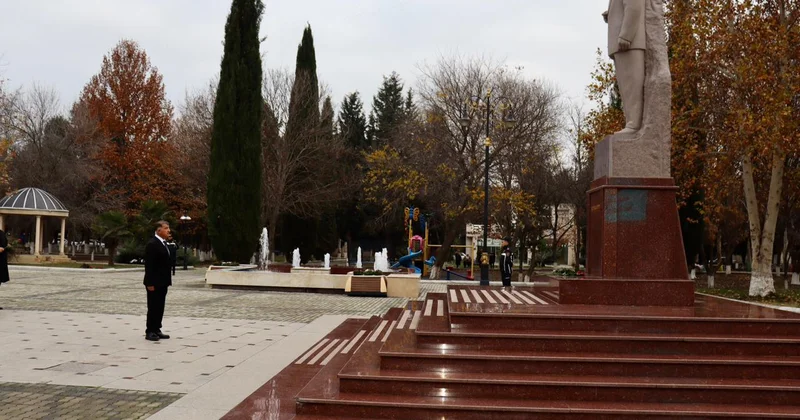 Samuxda Ulu öndərin əziz xatirəsi böyük ehtiramla yad edildi