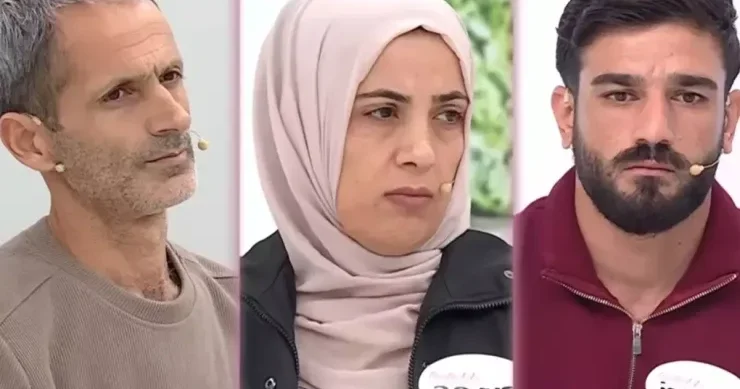 Sağında əri, solunda sevgilisi ilə bütün ölkənin qarşısında Mənəvi çöküşün mənzərəsi