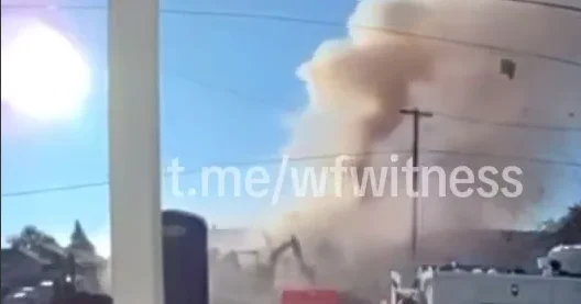 Мощный взрыв в Калифорнии есть пострадавшие ВИДЕО