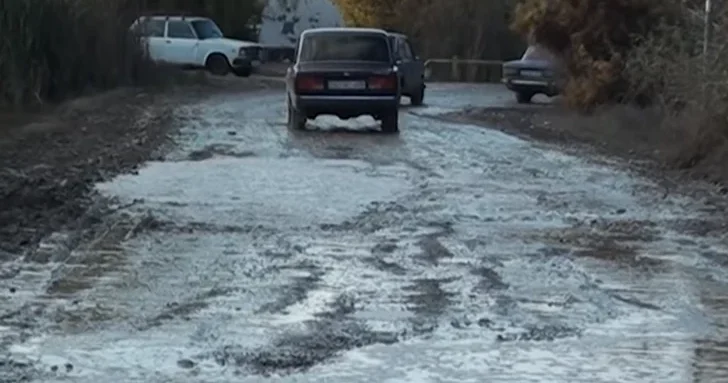 Бездорожье в Зардабе: беременные вынуждены рожать дома, сельчане ездят на ослиных повозках