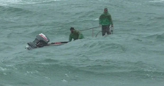 Xəzərdə itkin düşən balıqçılar TAPILDI