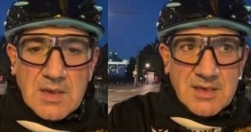 Пашинян прокатился по Москве на велосипеде видео