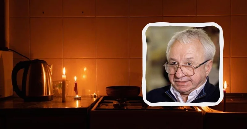 Kiyev şəhəri qaranlığa qərq olub