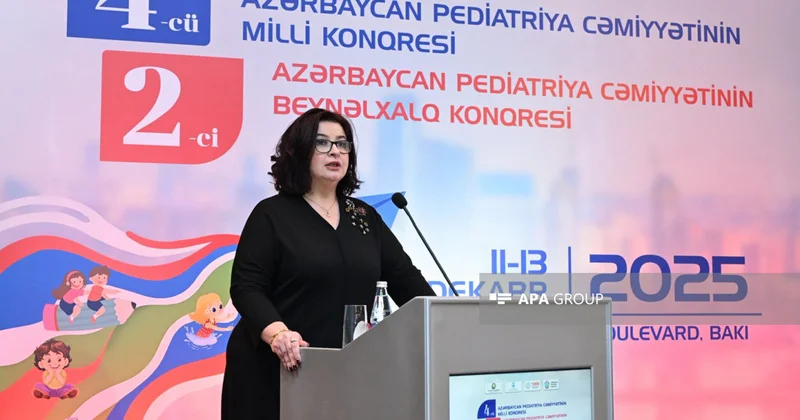 Azərbaycan Pediatriya Cəmiyyətinin beynəlxalq konqresi keçirilir FOTO