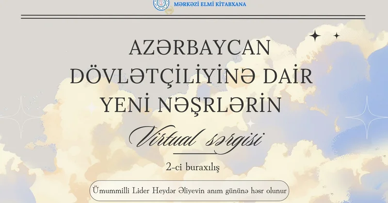 MEK cari ilin ikinci yarımilində dövlətçiliyə dair daxil olan nəşrlərin virtual sərgisini təqdim edir