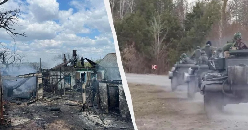 Rus ordusu beş yaşayış məntəqəsi istiqamətində irəliləyir