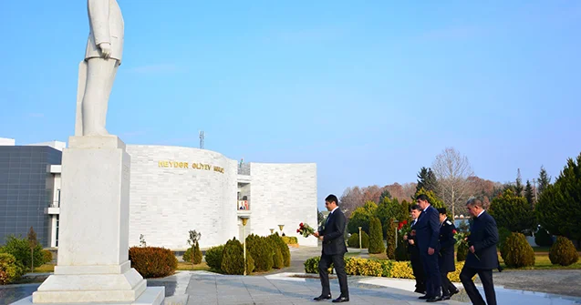 Ulu Öndər Ağstafada da yad olundu Fotolar