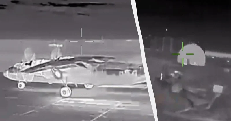 Ukrayna dronları Krımda Rusiyanın An 26 təyyarəsi və iki radiolokasiya stansiyasını məhv edib