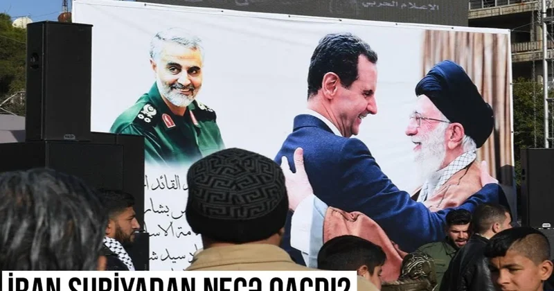 İran Suriyadan necə qaçdı? VİDEO