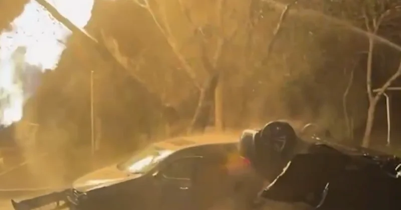 Qəzada baş verən GÜCLÜ YANĞIN KONKRET