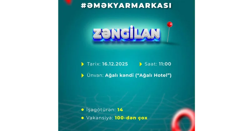 В Зангилане откроется ярмарка труда с сотней предложений