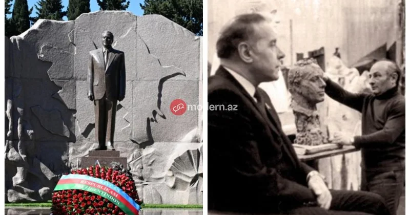 Prezident emalatxanaya gəlirdi Heydər Əliyev heykəlinin TARİXÇƏSİ