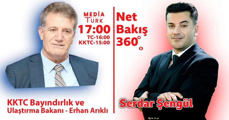 Şimali Kiprin Azərbaycan əsilli naziri MediaTürk TV də