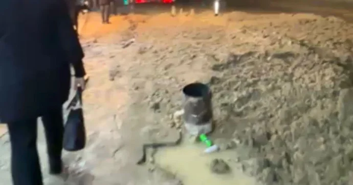 Bakıda yolun təmiri vətəndaşları çıxılmaz hala saldı VİDEO