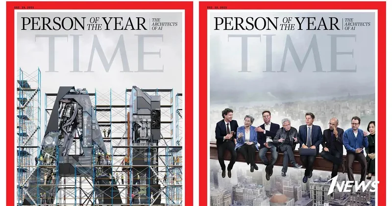 Time назвал архитекторов ИИ Человеком года 2025