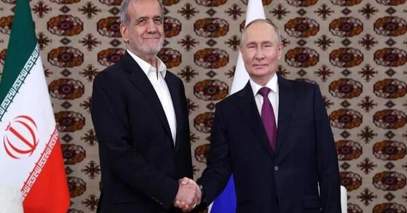 Rusiya və İran prezzidentləri Aşqabadda görüşüb