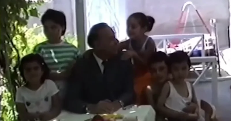Ulu öndər Heydər Əliyevin 35 il əvvəl ailə üzvləri ilə çəkilən görüntüləri VİDEO