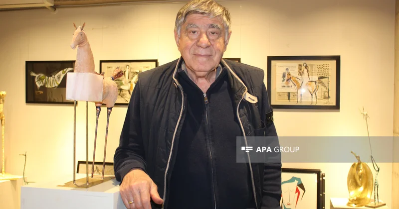 Gürcü heykəltəraş: Heydər Əliyevin əlini çiynimə qoyması belə mənim üçün kifayət idi MÜSAHİBƏ