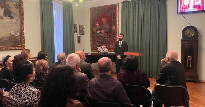 Дом музей Самеда Вургуна, открытый по инициативе великого лидера Гейдара Алиева, отметил 50 летие (ФОТО)