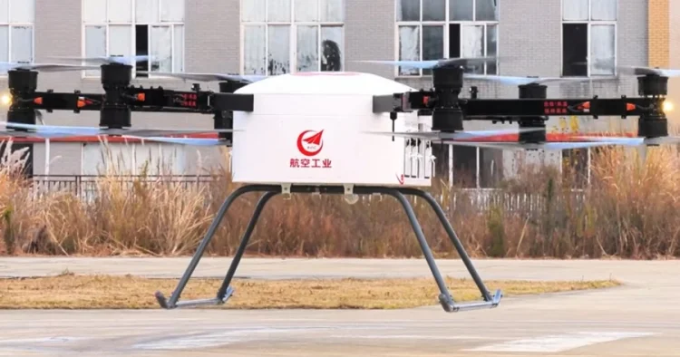 Çin 800 kiloqramlıq heksakopteri sınaqdan keçirib