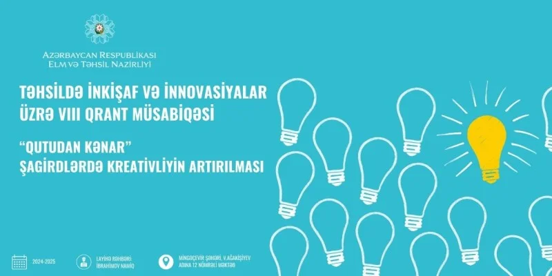 Yeniyetmələrin kreativlik bacarıqları artırılır