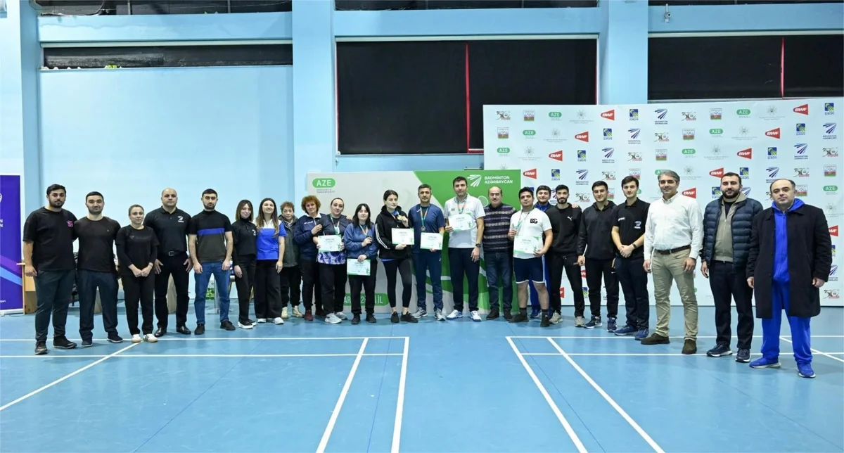 Badminton yarışının qalibləri bilindi