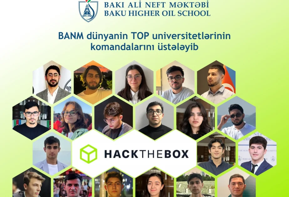 BANM dünyanın TOP universitetlərinin komandalarını üstələyib AZƏRTAC