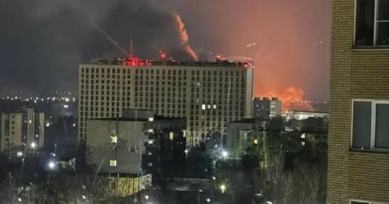 Ukrayna ordusu Taqanroqda Rusiyanın dron istehsalı zavodunu raketlə vurub