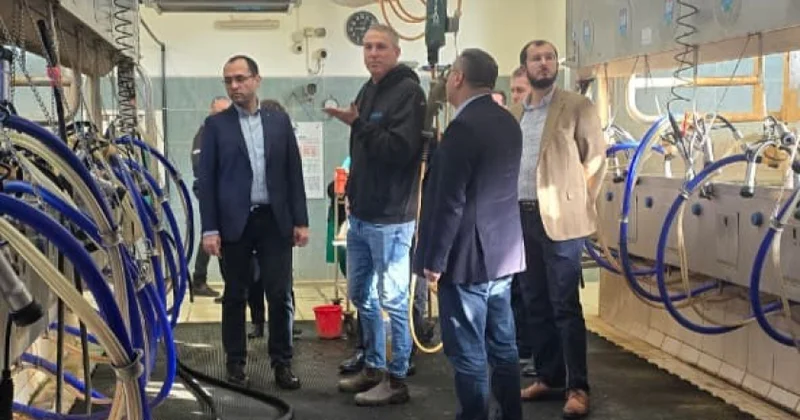 Азербайджанская делегация ознакомилась с деятельностью ведущих животноводческих предприятий и молокоперерабатывающих заводов Израиля