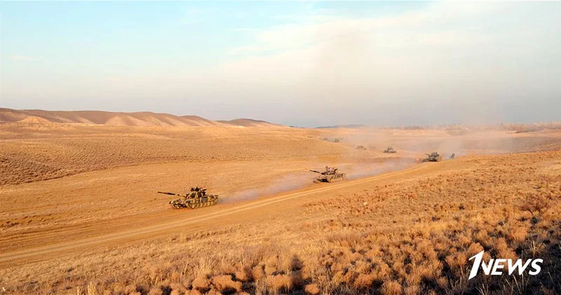 В воинской части Азербайджанской армии проведены тактические учения ФОТО