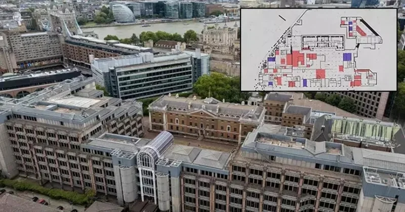 Səfirlik binasının altında 208 otağı olan gizli tikili var