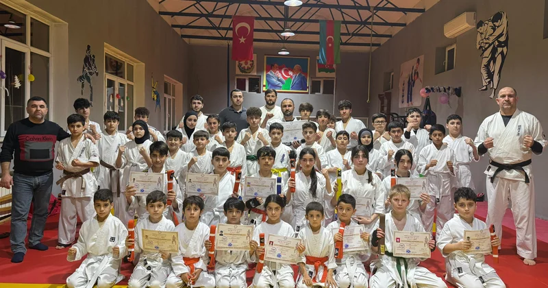 Karateçilər arasında növbəti dəfə ənənəvi olaraq kəmər imtahanı (kyu testi) keçirildi